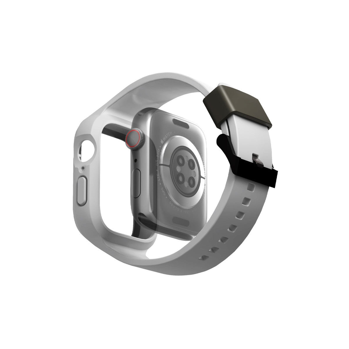 Uniq Apple Watch 45mm Monos 2 in 1 Silikon Kordon